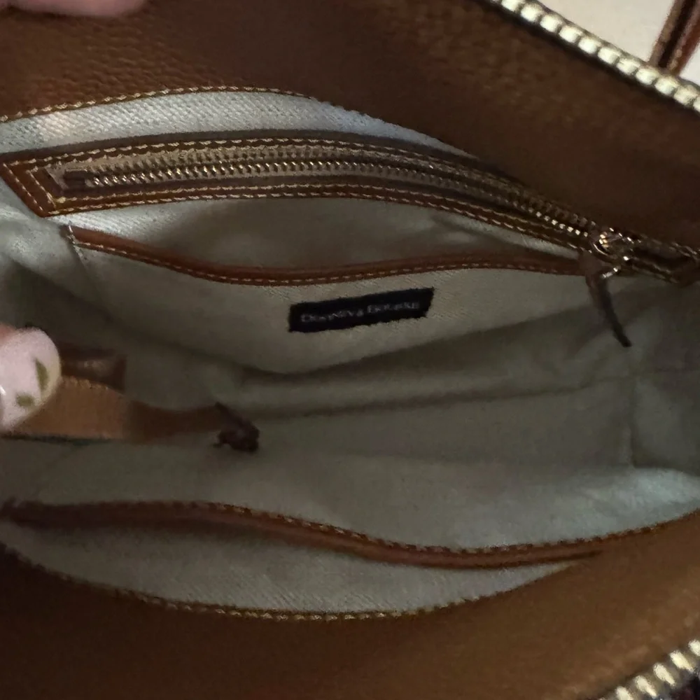 Dooney & Bourke Brown Satchel - Picture 7 of 8